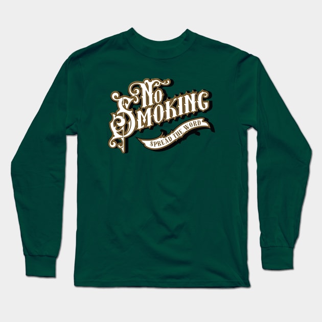 No Smoking Long Sleeve T-Shirt by Hanyfarouk